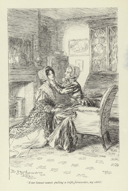 Illustration für Janets Reue von George Eliot von Hugh Thomson