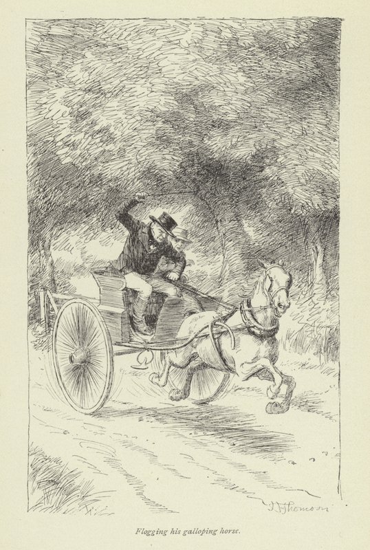 Illustration für Janets Reue von George Eliot von Hugh Thomson