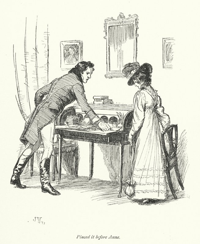 Illustration für Überredung von Jane Austen von Hugh Thomson