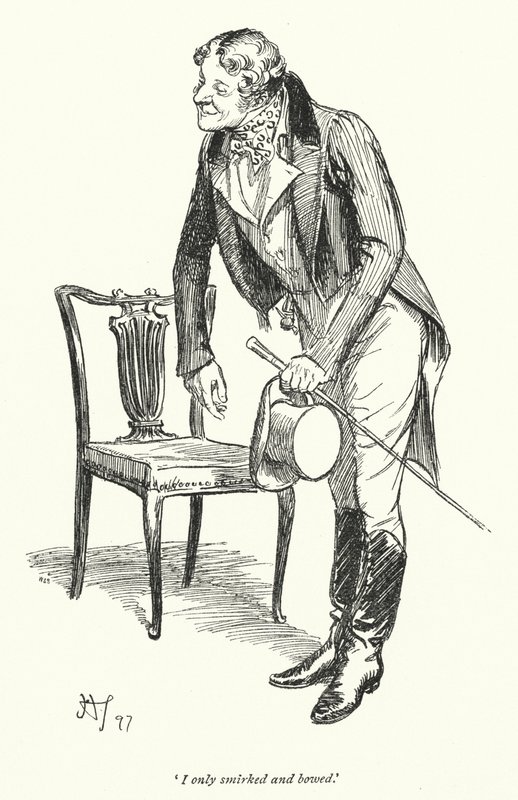 Illustration für Überredung von Jane Austen von Hugh Thomson