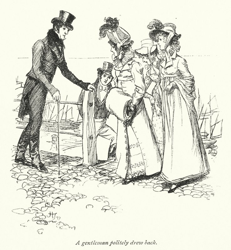 Illustration für Überredung von Jane Austen von Hugh Thomson