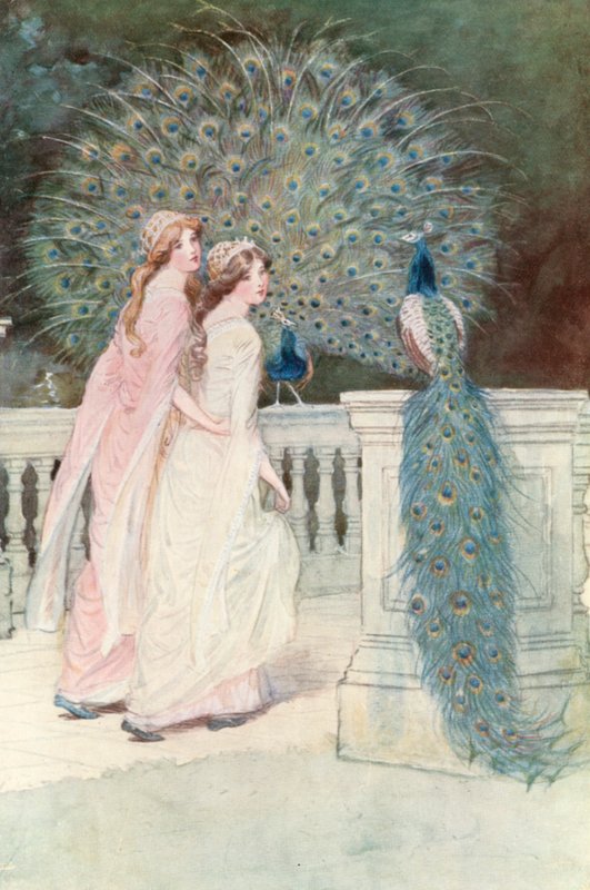 Illustration zu Shakespeares Wie es euch gefällt von Hugh Thomson