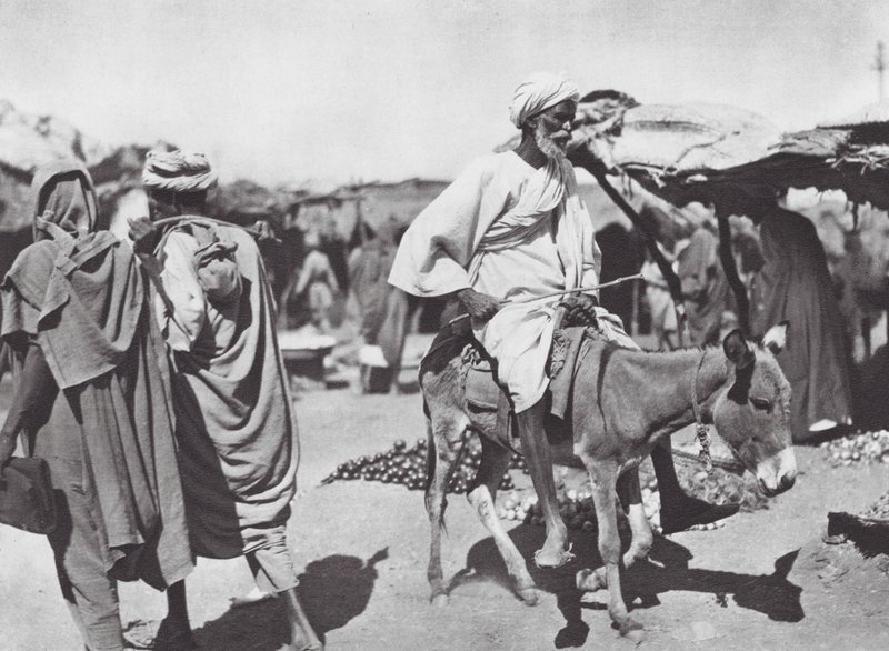 Afrika: Obstmarkt in Omdurman von Hugo Adolf Bernatzik