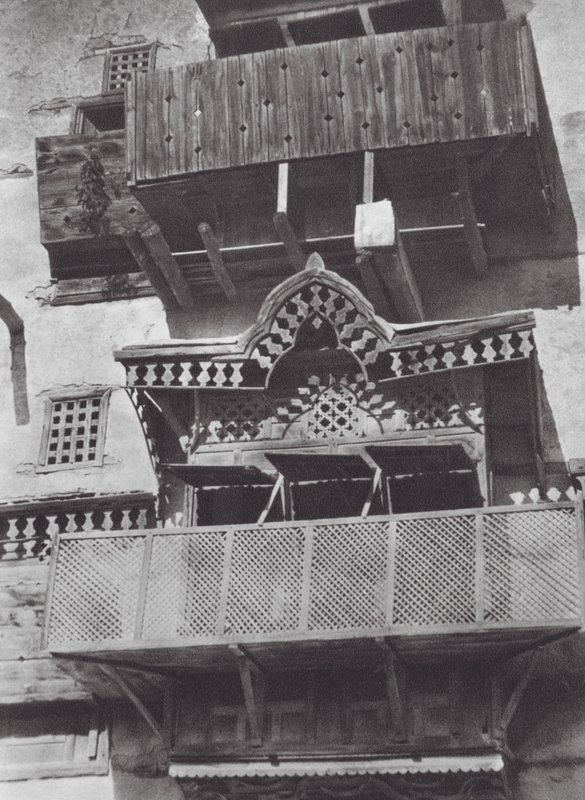 Afrika: Holz-Erkerfenster in Suakin von Hugo Adolf Bernatzik