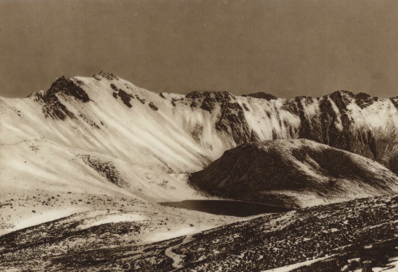 Mexiko: Nevado de Toluca, Staat Mexiko von Hugo Brehme