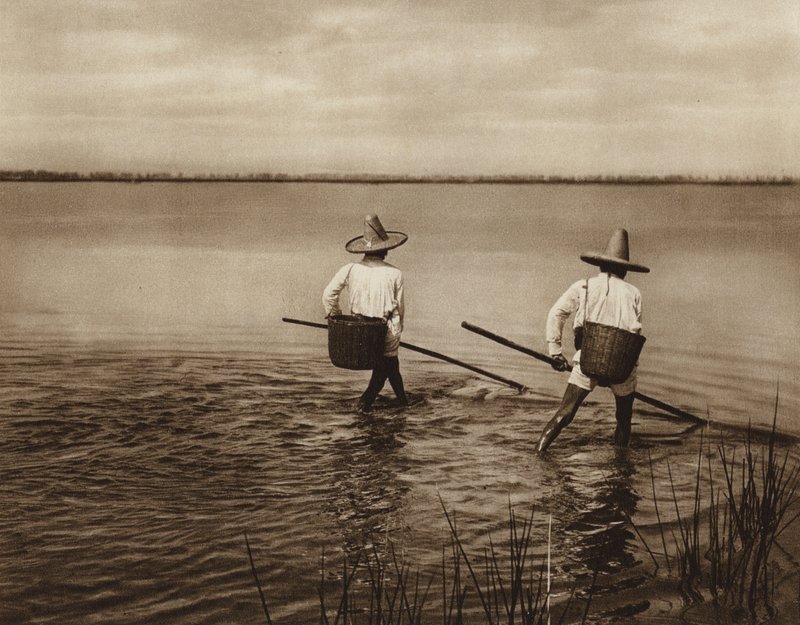 Mexiko: Fischer am Chapala-See von Hugo Brehme