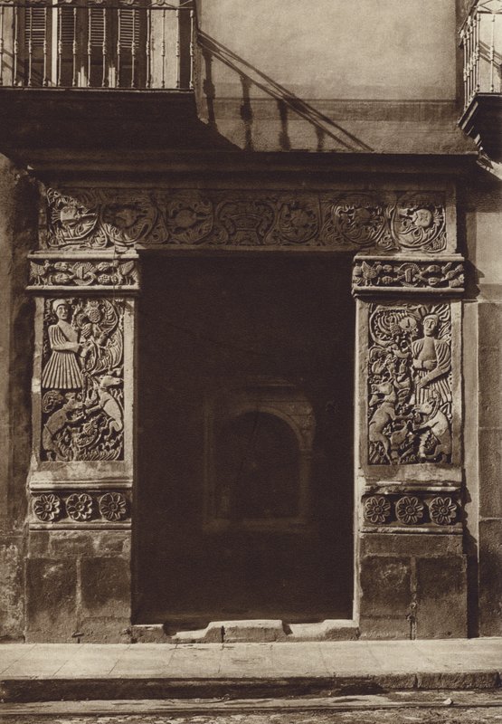 Mexiko: Puebla, Haus in der Avenida 3 Oriente Nr. 1 von Hugo Brehme