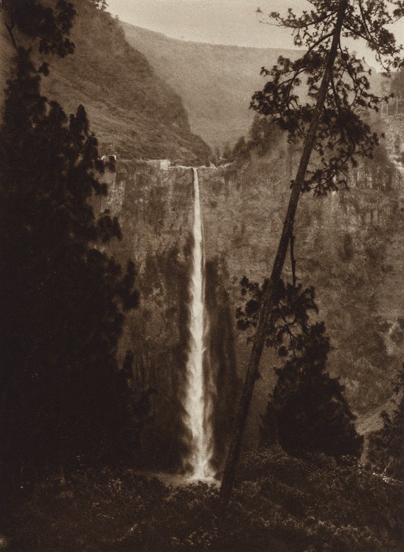 Mexiko: Wasserfall von Necaxa, Bundesstaat Puebla von Hugo Brehme