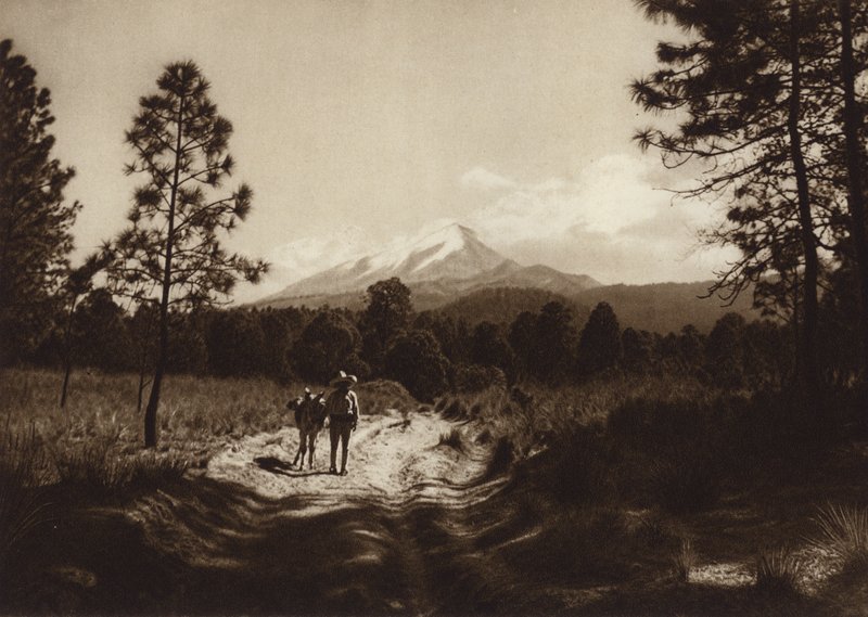 Mexiko: Weg zum Pico de Orizaba von Hugo Brehme