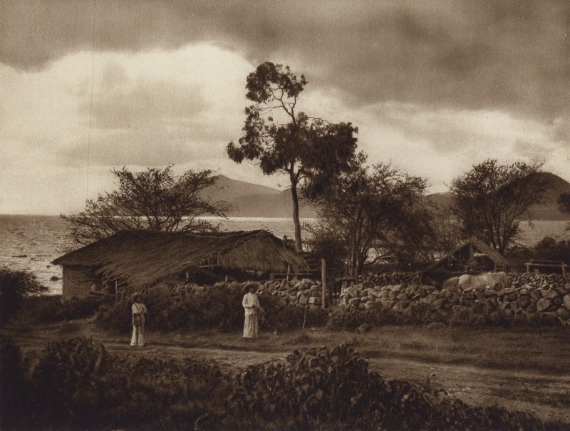 Mexiko: Blick über den Chapala-See von Hugo Brehme