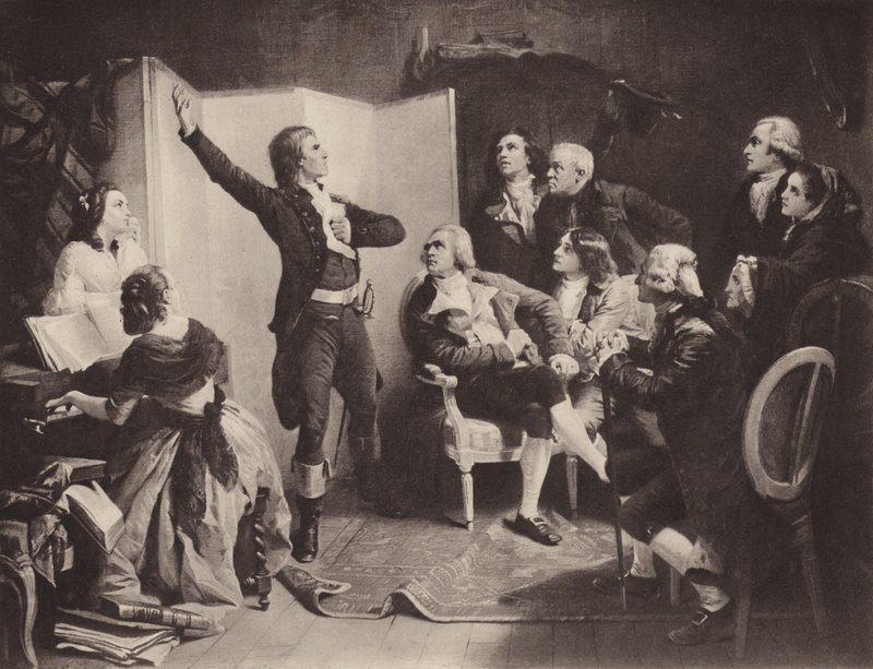 Das erste Singen der Marseillaise von Isidore (after) Pils