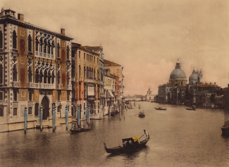 Venedig: Canal Grande und Kirche der Gesundheit von Italian Photographer