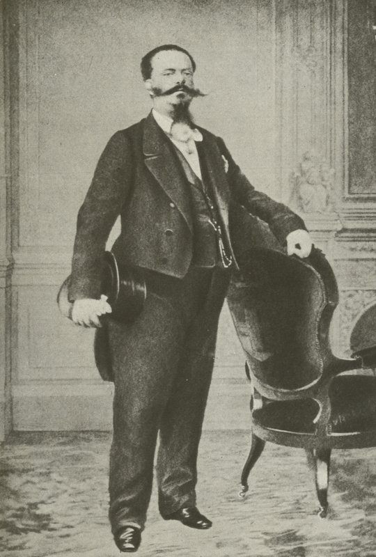 Viktor Emanuel II., König von Italien von Italian Photographer