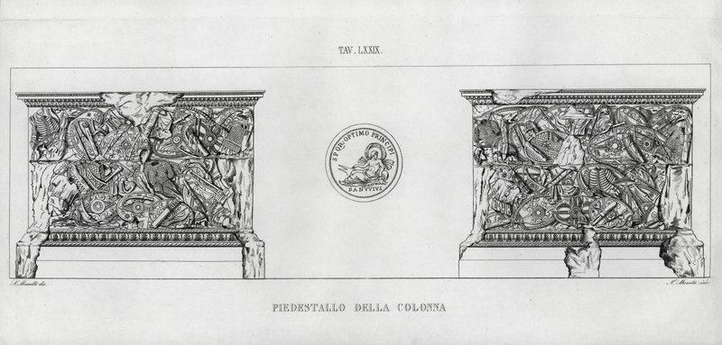 Die Trajanssäule von Italian School
