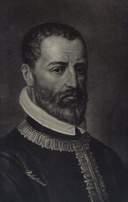 Porträt von Giovanni Pierluigi da Palestrina von Italian School