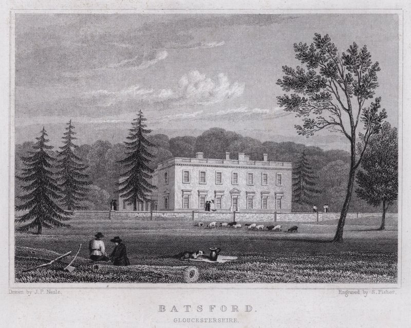 Batsford, Gloucestershire von John Preston Neale