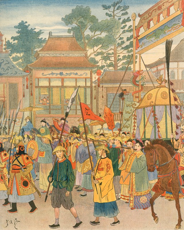 China - Nationalhymne von Jacques Marie Gaston Onfray de Breville (Job)