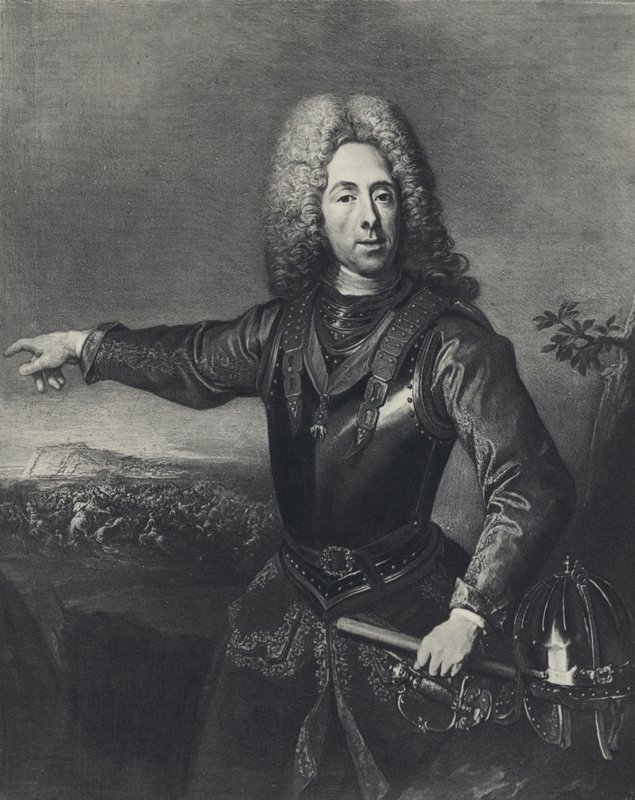 Prinz Eugen von Savoyen von Jacques or Jakobus van (after) Schuppen