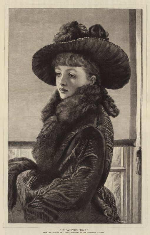 Im Winter von James Jacques Joseph Tissot