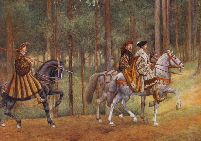 Shakespeares Der Kaufmann von Venedig: Bassanio und Gratiano von James Dromgole Linton