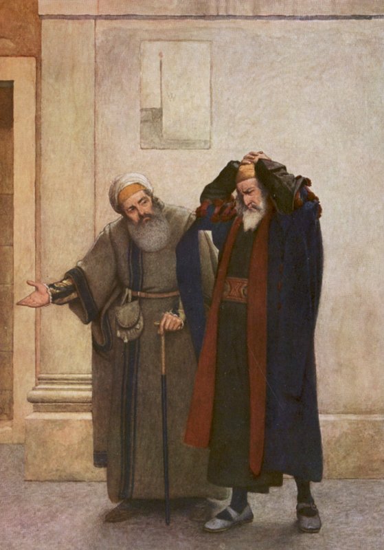 Shakespeares Der Kaufmann von Venedig: Shylock und Tubal von James Dromgole Linton