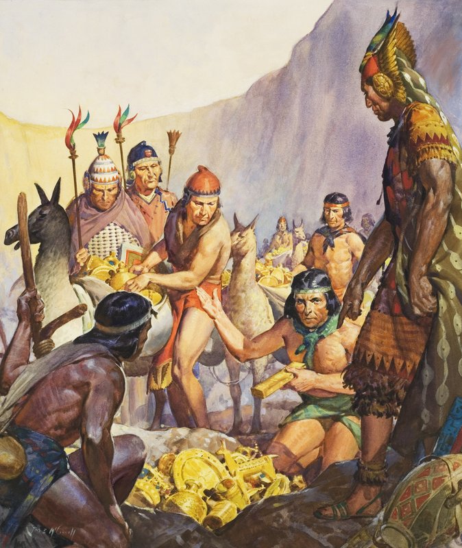 Verstecktes Gold der Inkas von James Edwin McConnell