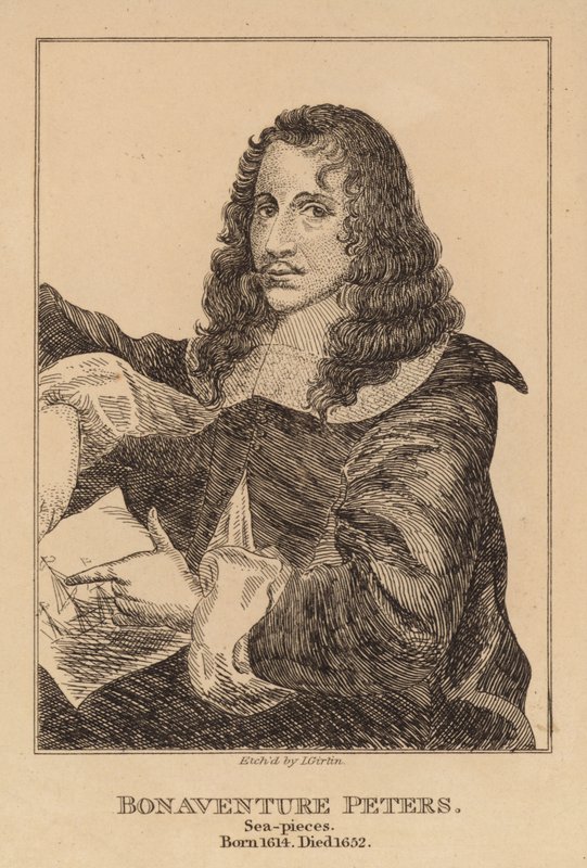 Bonaventura Peeters, flämischer Maler von James Girtin