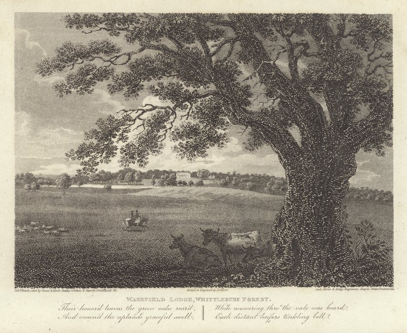 Robert Bloomfield, Dichter: Wakefield Lodge, Whittlebury Forest von James Storer