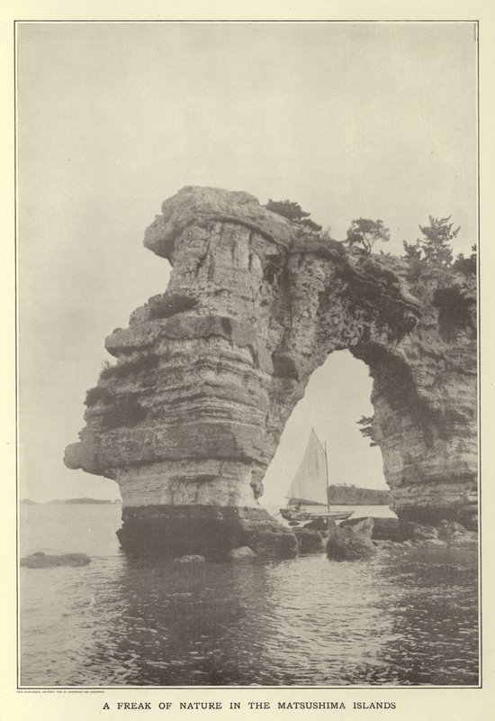 Eine Laune der Natur auf den Matsushima-Inseln von Japanese Photographer