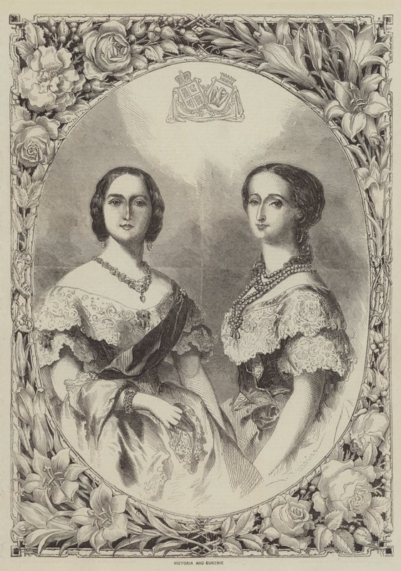 Victoria und Eugenie von Jean Antoine Valentin Foulquier