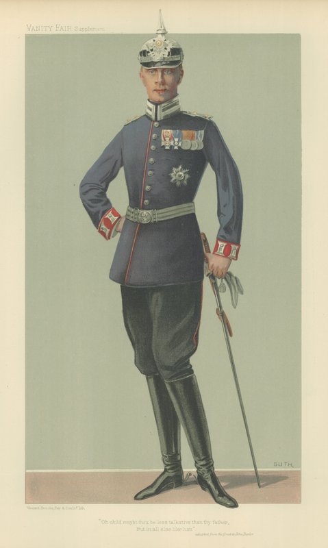 Seine Königliche Hoheit der Kronprinz von Deutschland von Jean Baptiste (after) Guth