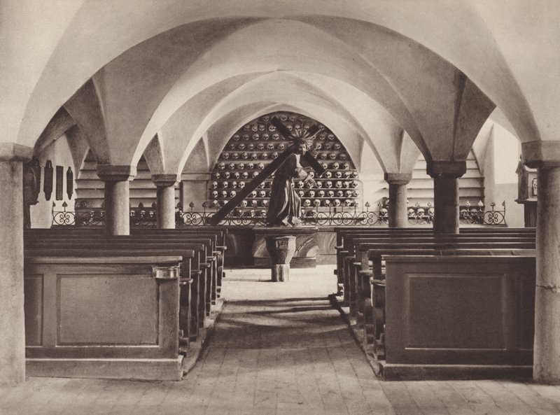 Schweiz: Stans, die Totenkapelle von Jean Gaberell