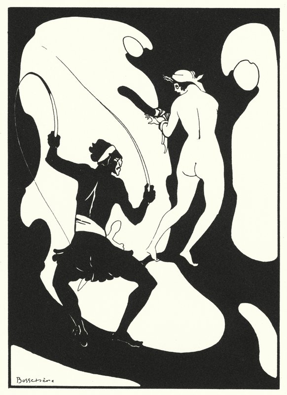 Die Liebesbücher von Ovid: Ein Rücken mit Striemen von Jean de Bosschere