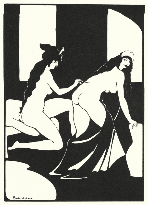 Die Liebesbücher des Ovid: Lass ihren Körper zu einem lebenden Brief werden von Jean de Bosschere