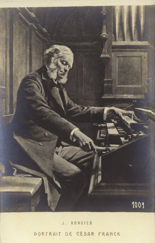 Cesar Franck, belgischer Komponist, Pianist, Organist und Musiklehrer, der während seines Erwachsenenlebens in Paris arbeitete (1822-1890) von Jeanne Rongier