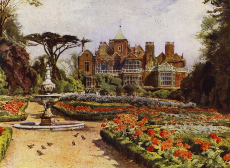 Holland House, Der niederländische oder westliche Garten von Jessie MacGregor