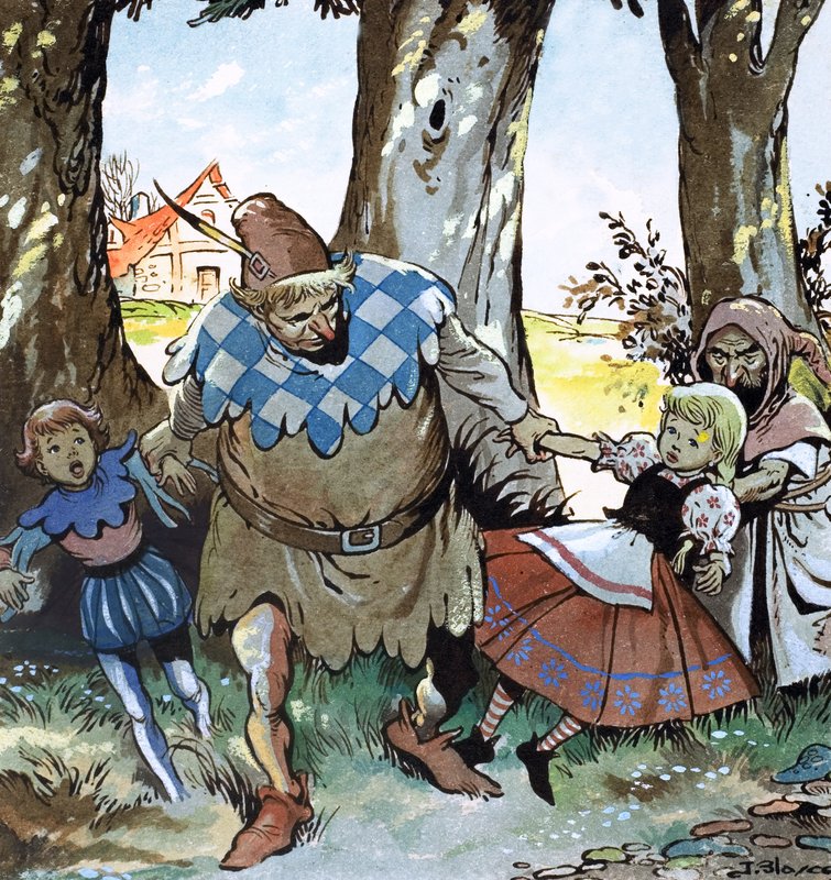 Die Kinder im Wald von Jesus Blasco