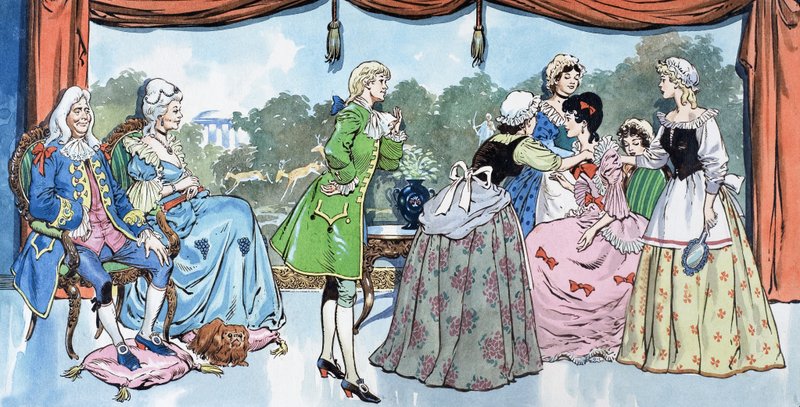 Prinzessin Petal und der grüne Page von Jesus Blasco