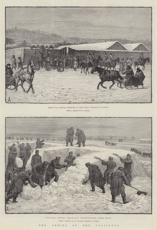 Die Armeen des Kontinents von Johann Nepomuk Schonberg