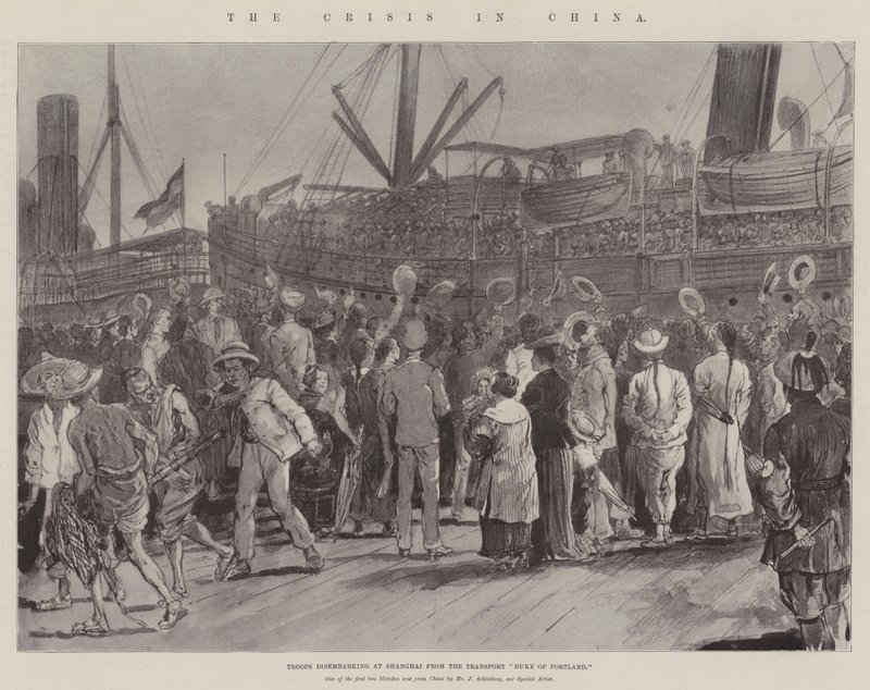 Die Krise in China von Johann Nepomuk Schonberg