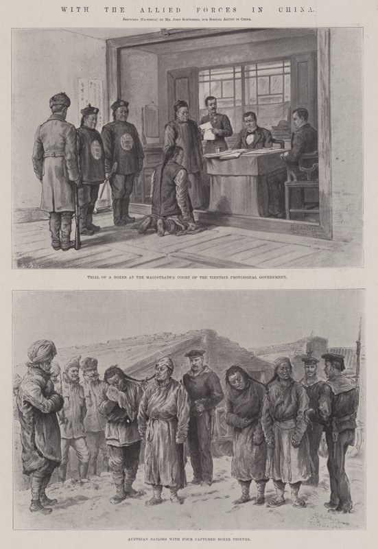 Mit den alliierten Streitkräften in China von Johann Nepomuk Schonberg
