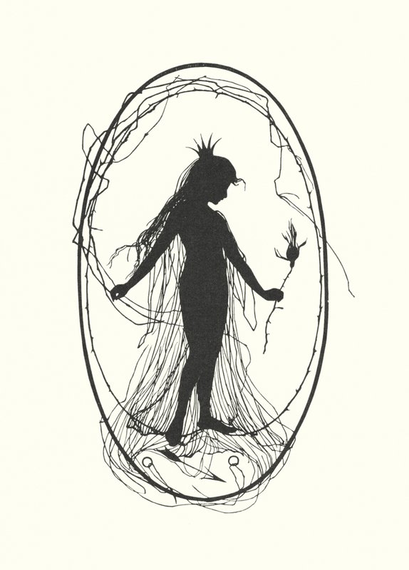 Johanna Beckmann Silhouette von Johanna Beckmann