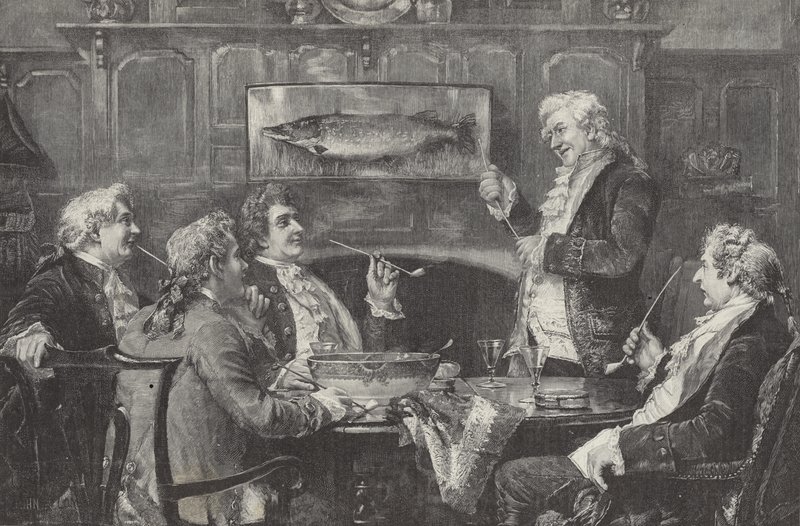 Wie der alte Gutsherr den großen Hecht fing von John Arthur Lomax