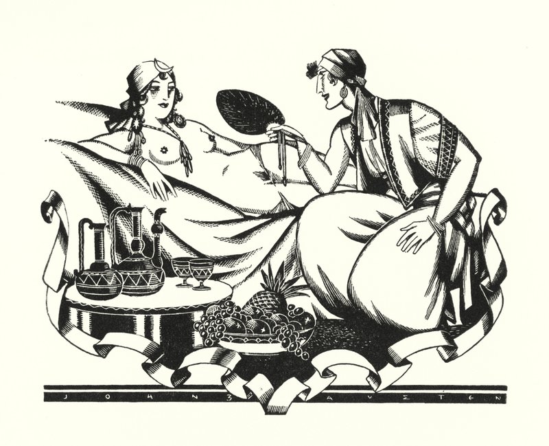 Illustration für Don Juan von Lord Byron von John Austen