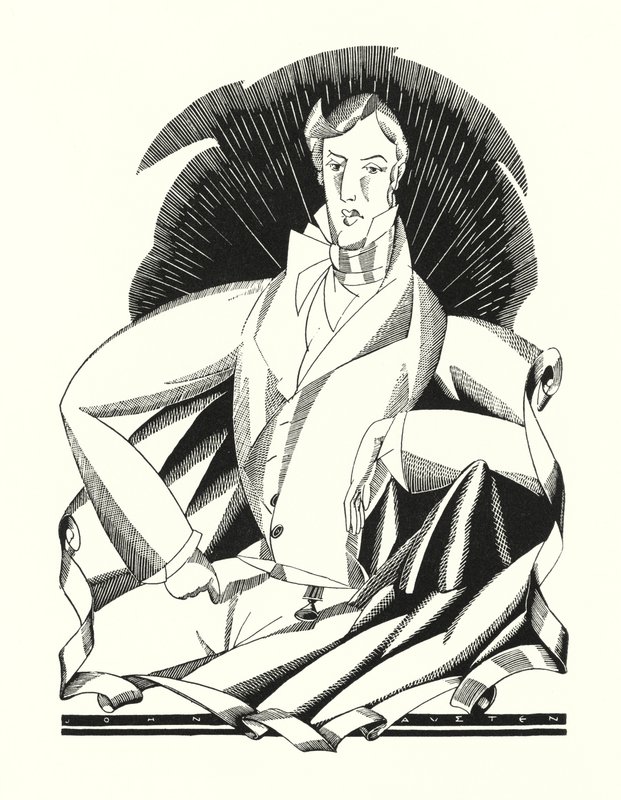Illustration für Don Juan von Lord Byron von John Austen