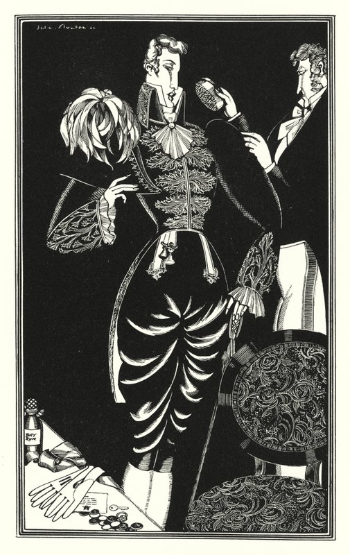 Illustration für Don Juan von Lord Byron: Zusammengestellt aus Jugend, Ruhm und einem Armeeschneider von John Austen