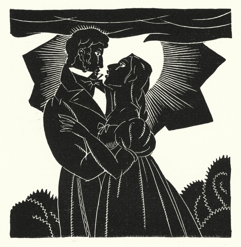 Illustration für Madame Bovary von Gustave Flaubert von John Austen