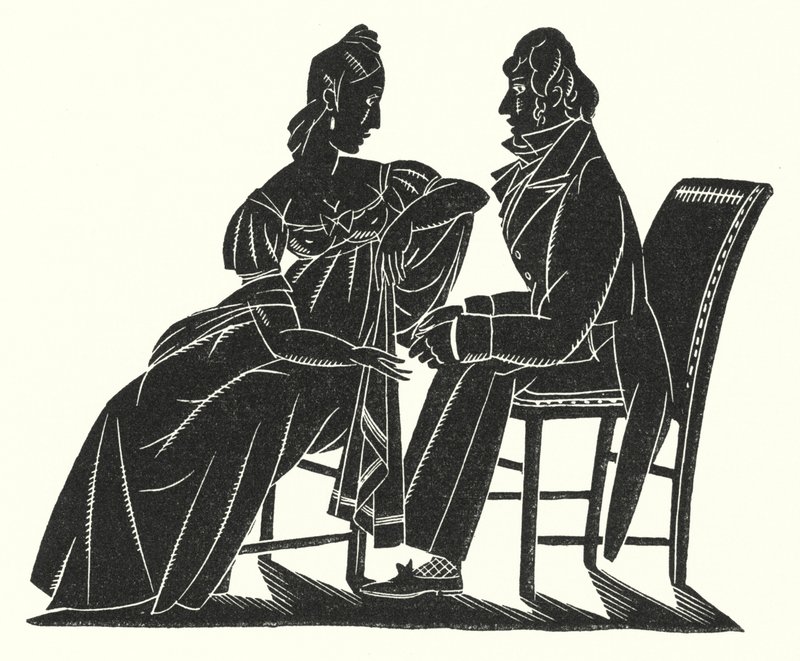 Illustration für Madame Bovary von Gustave Flaubert von John Austen