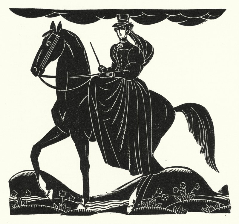 Illustration für Madame Bovary von Gustave Flaubert von John Austen