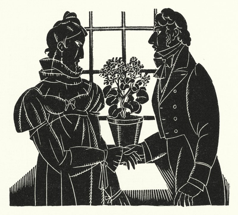 Illustration für Madame Bovary von Gustave Flaubert von John Austen